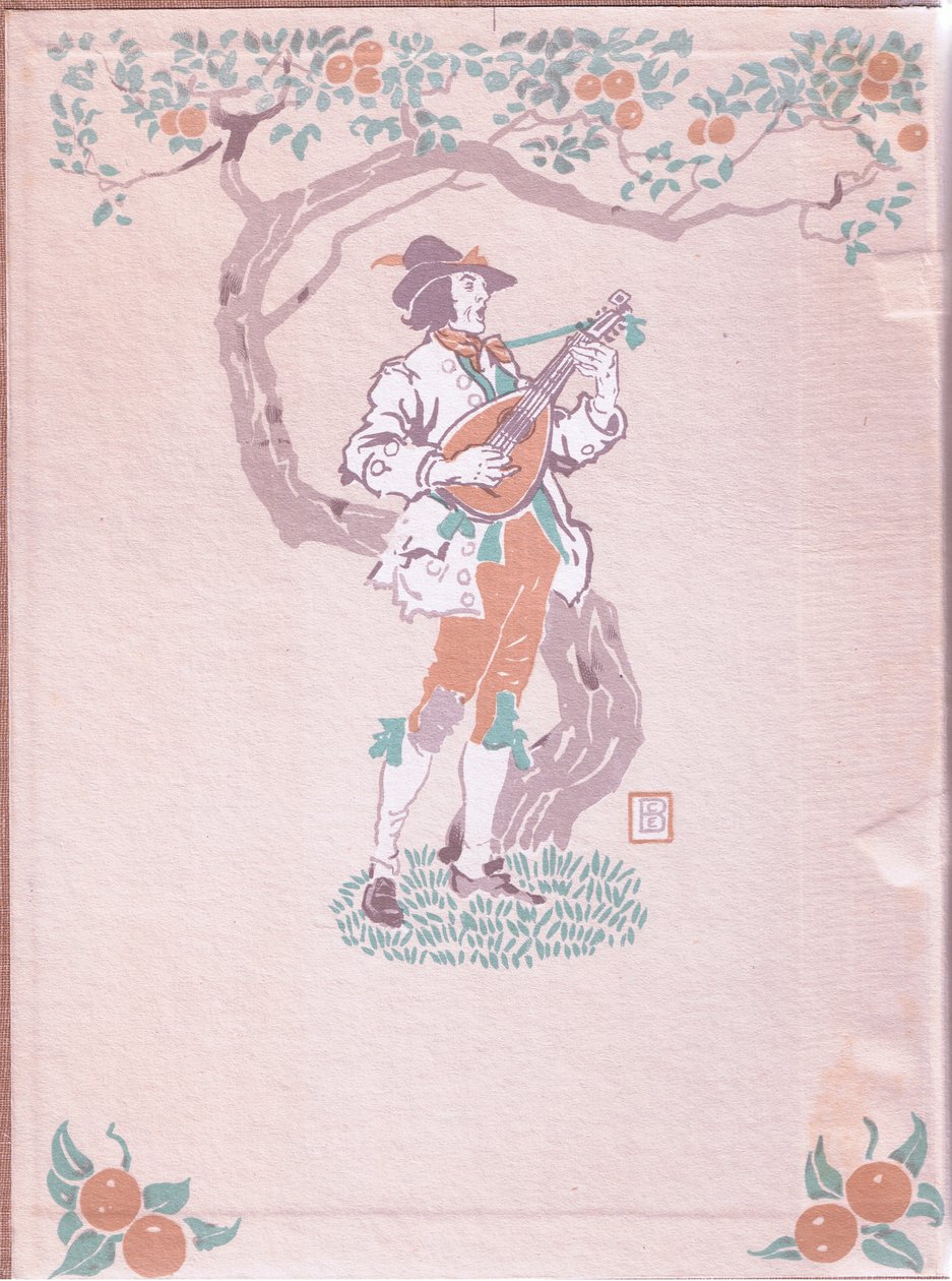 Inside cover decoration by Charles Edmund Brock