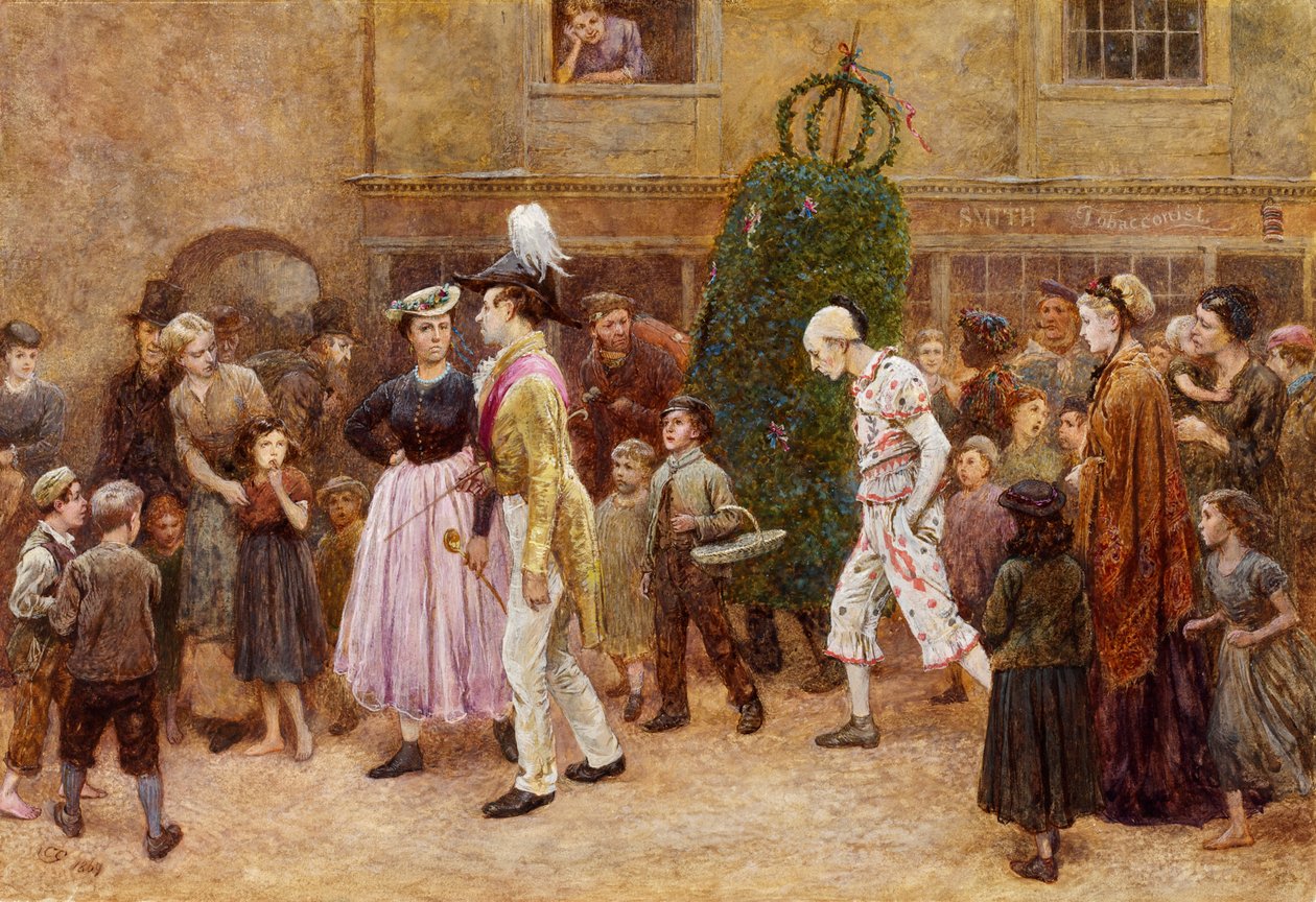 May Day, 1869 by Charles Green
