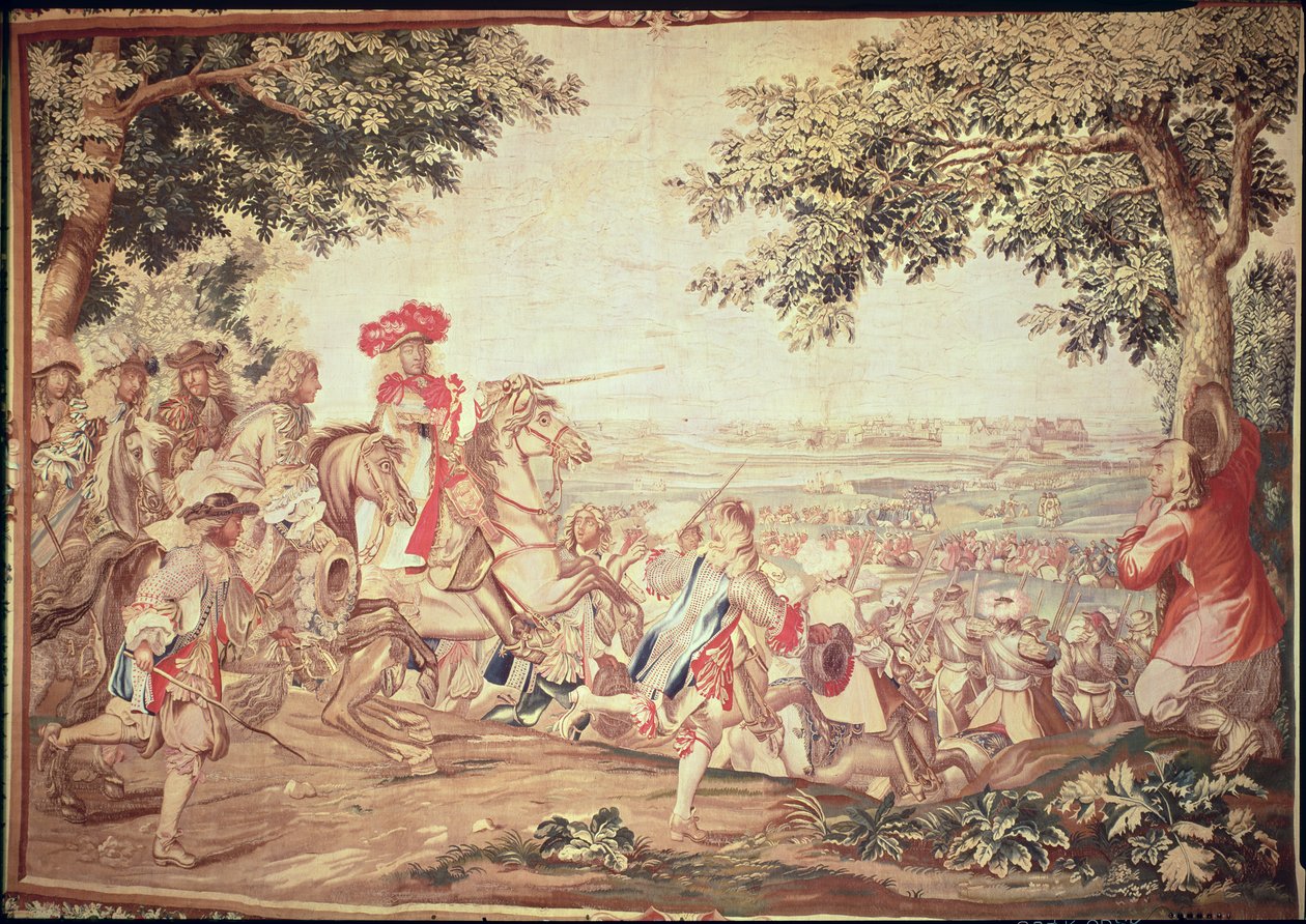 Entry of Louis XIV into Dunkirk, 2nd December 1662 by Charles Le Brun