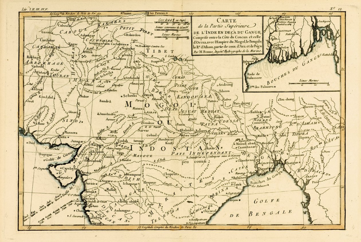 Northern India, from 