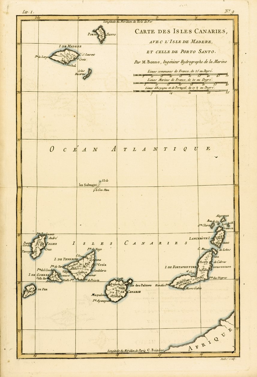 The Canary Islands, with Madeira and Porto Santo, from 