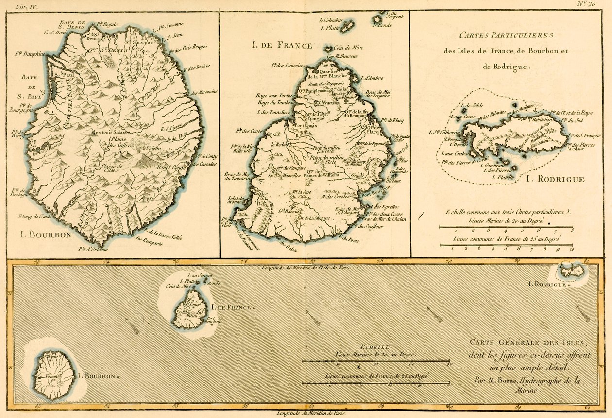 The Islands of Rodriguez, Isle de France and Bourbon, from 