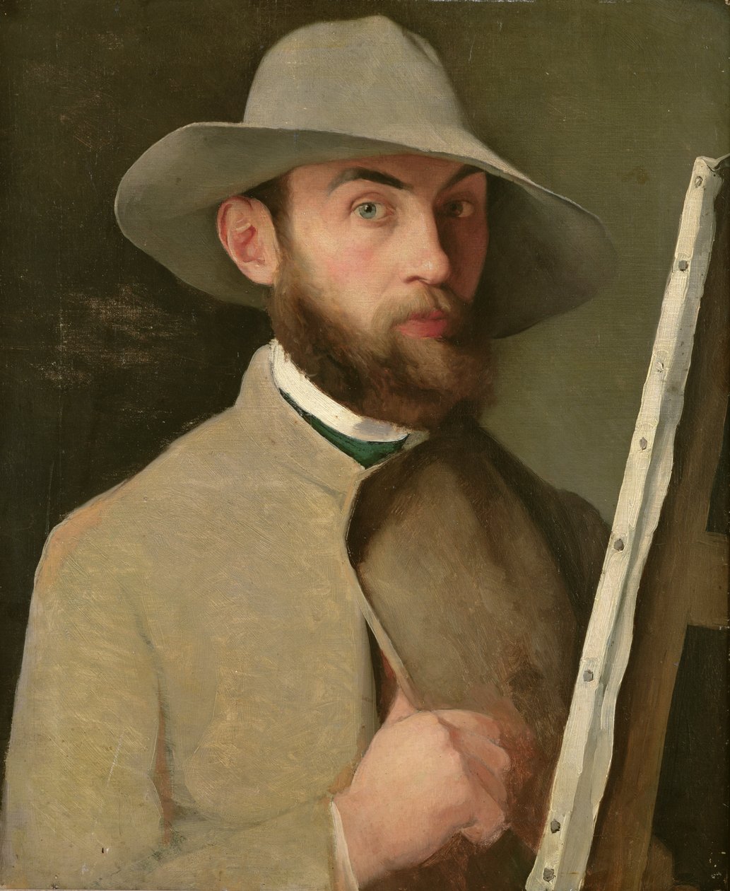 Self Portrait, c.1890 by Charles Maurin