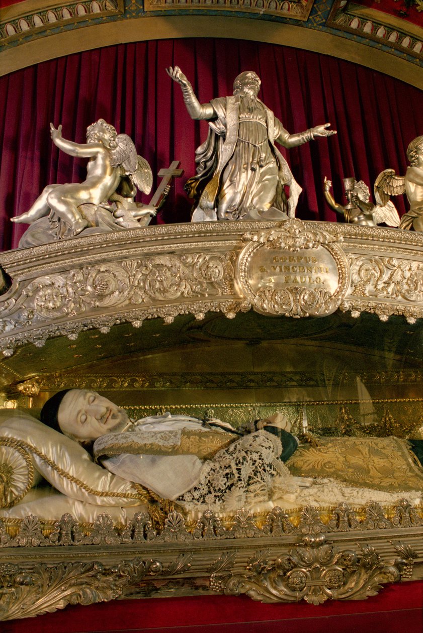 The Shrine of St. Vincent de Paul (detail) by Charles Nicolas Odiot