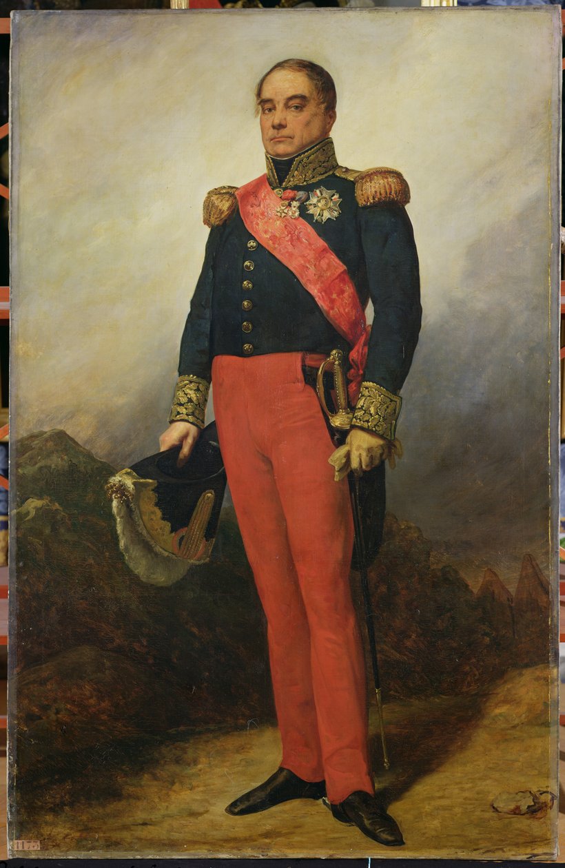 Georges Mouton, Count of Lobau, 1835 by Charles Philippe Lariviere