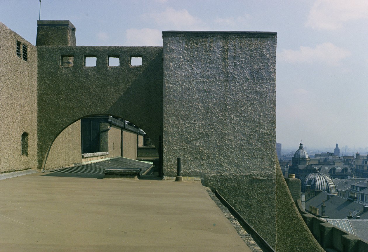 View of a Roof Arch from the West by Charles Rennie Mackintosh