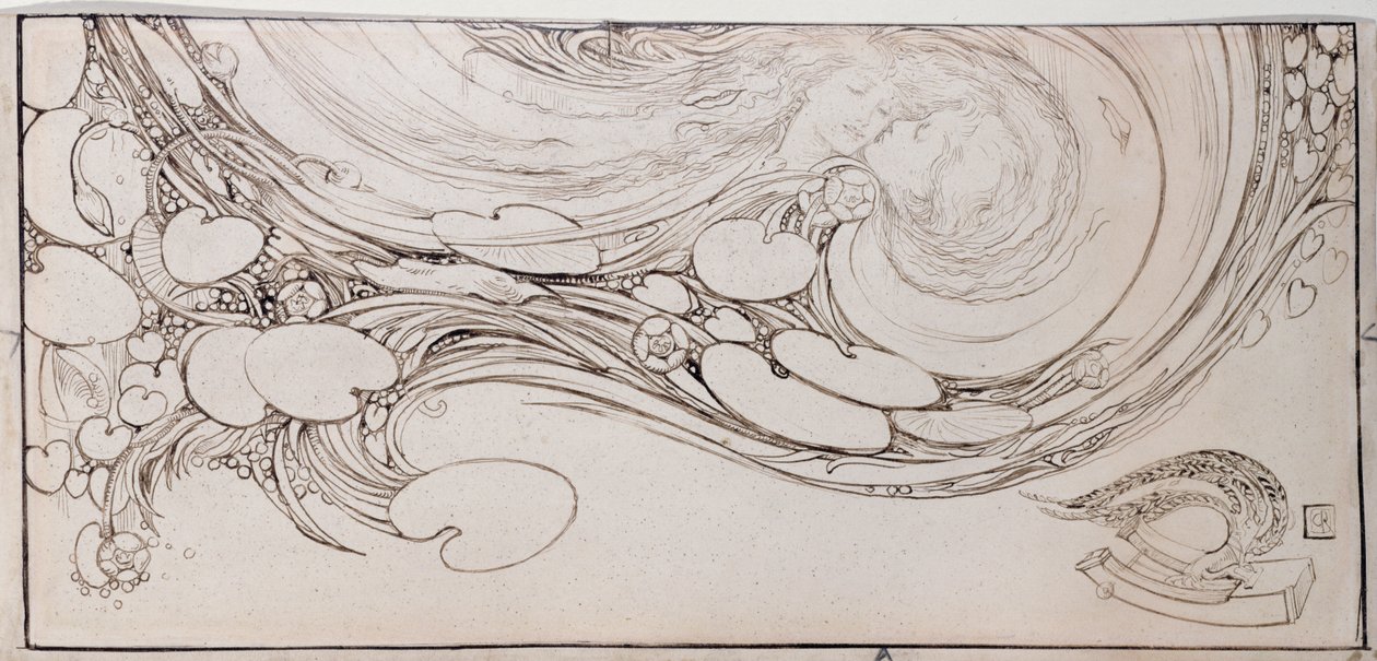 An Echo from Willowwood, 1890 by Charles Ricketts