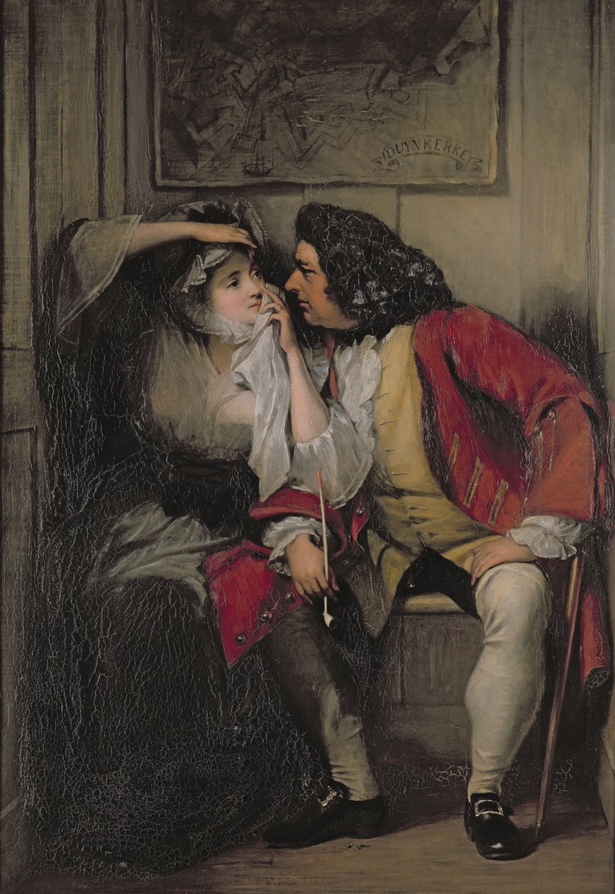 Uncle Toby and Widow Wadman by Charles Robert Leslie