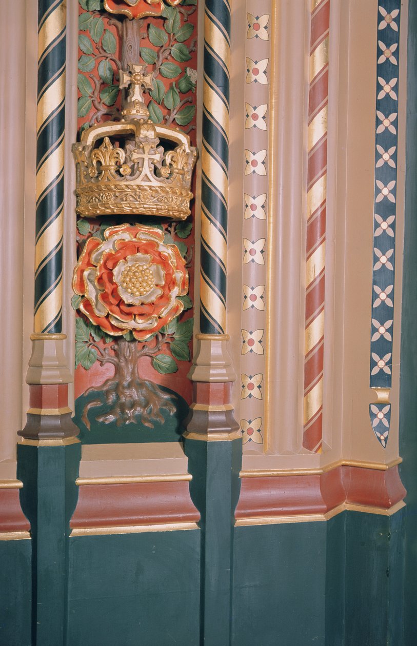 Door Architecture (detail) in the Royal Gallery, c.1841 by Charles Barry