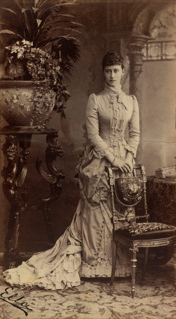 Portrait of Grand Duchess Elizaveta Fyodorovna by Charles Bergamasco