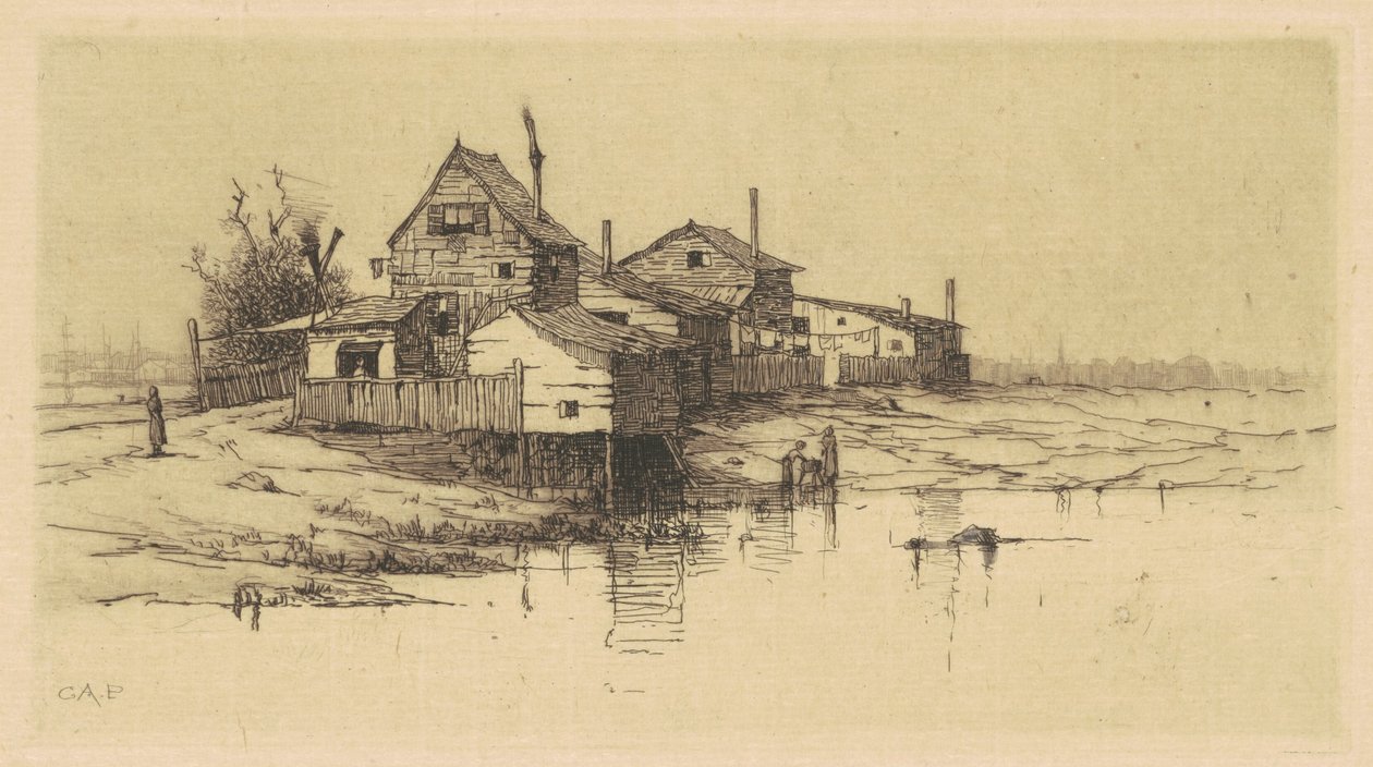 Shanties on the Harlem by Charles A. Platt