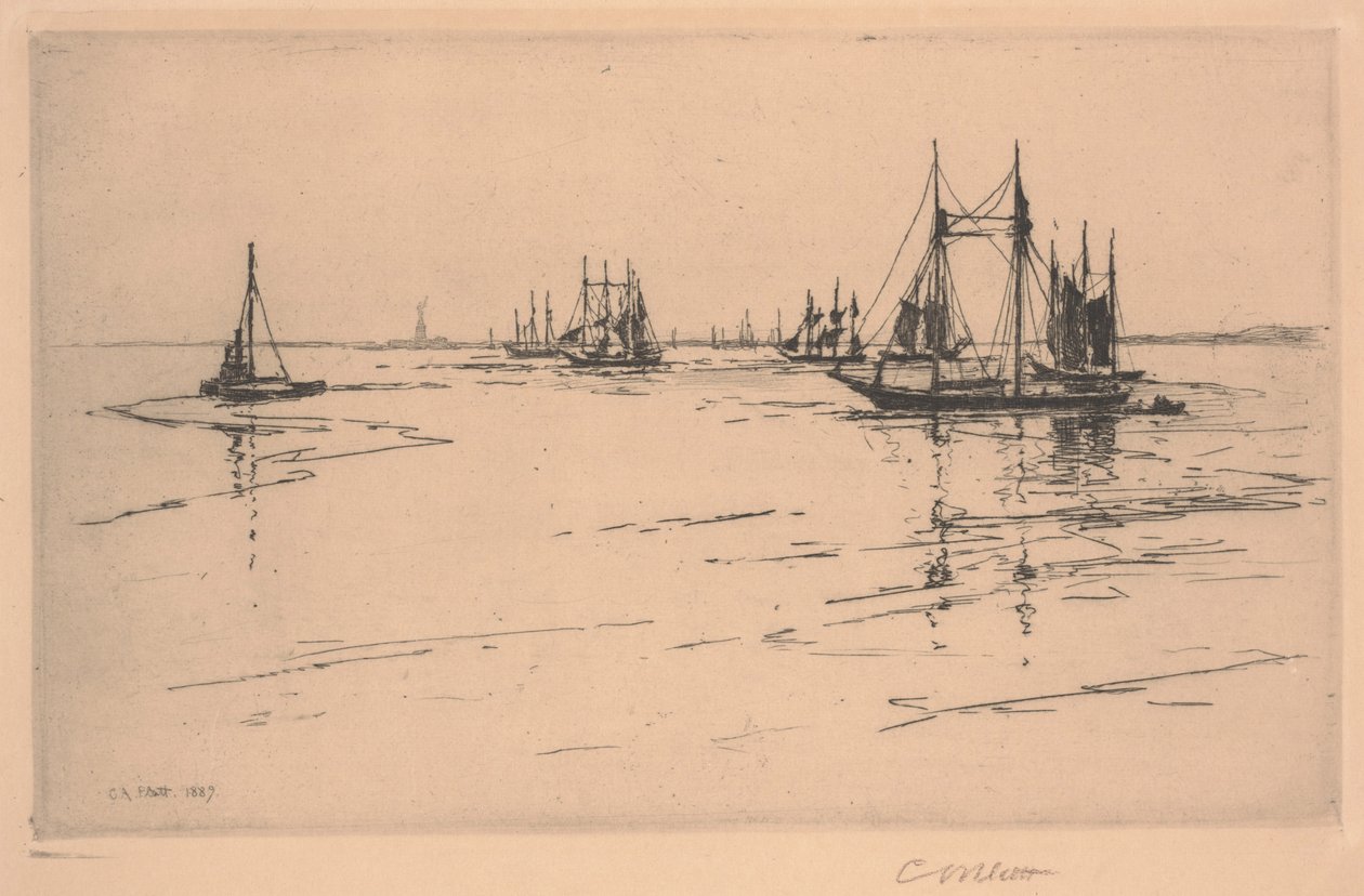 Buttermilk Channel by Charles Adams Platt