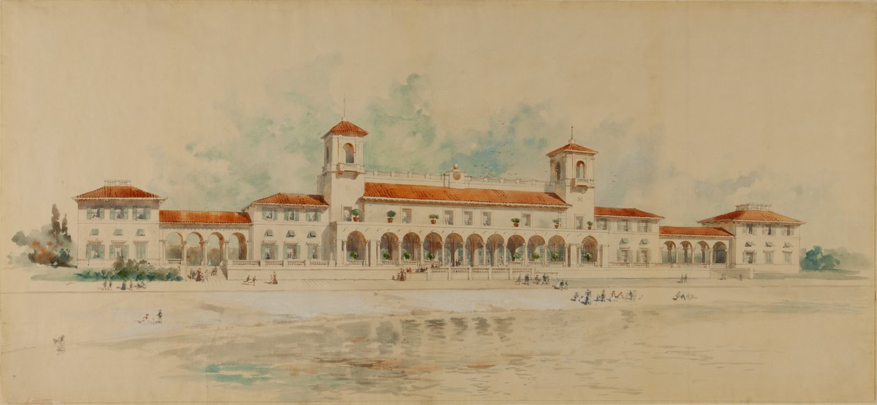 Main Building, Richmond Beach Park, Staten Island by Charles Adams Platt