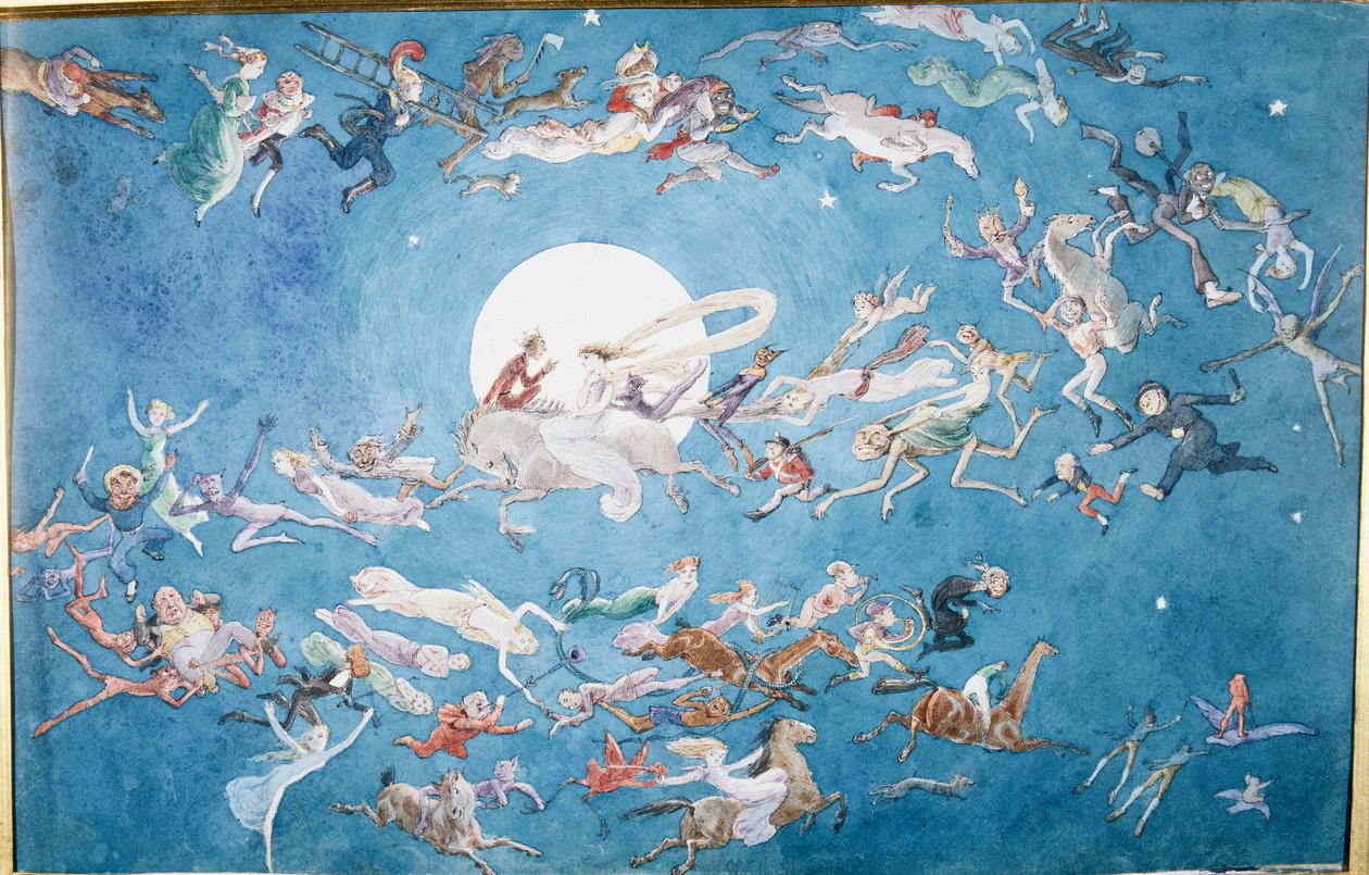 A Dance Round the Moon by Charles Altamont Doyle