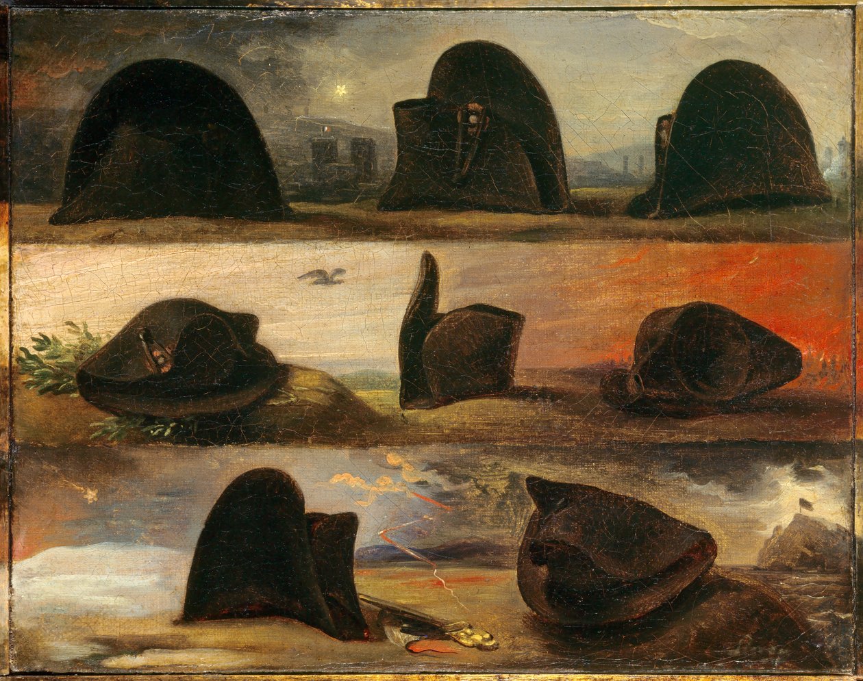 The Epochs of Napoleon I or the Life of Napoleon in Eight Hats by Charles Auguste Steuben