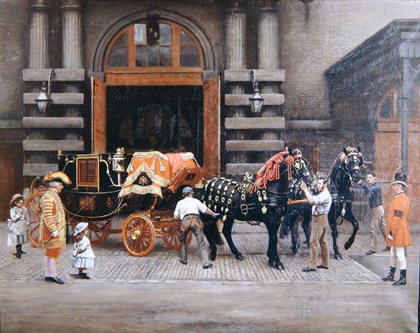 The Carriage of the Master of the Horse by Charles Augustus Henry Lutyens