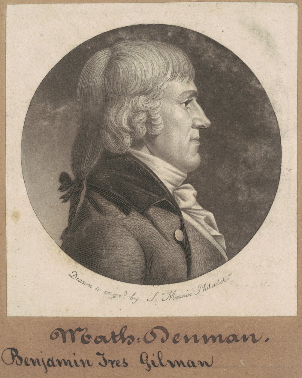 Benjamin Ives Gilman by Charles B. J. Févret de Saint Mémin