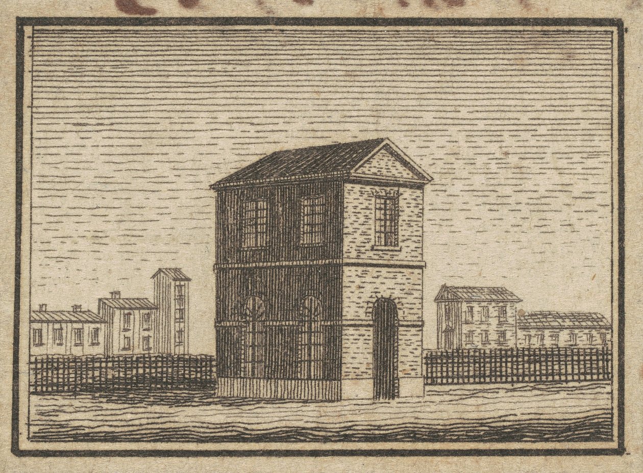 Esperanza, Small Building by Charles B. J. Févret de Saint Mémin