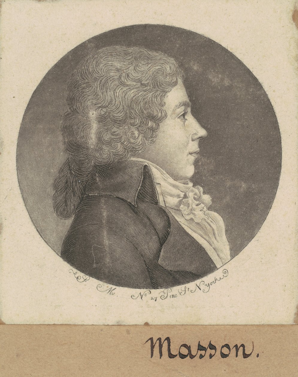 François Désiré Masson by Charles B. J. Févret de Saint Mémin