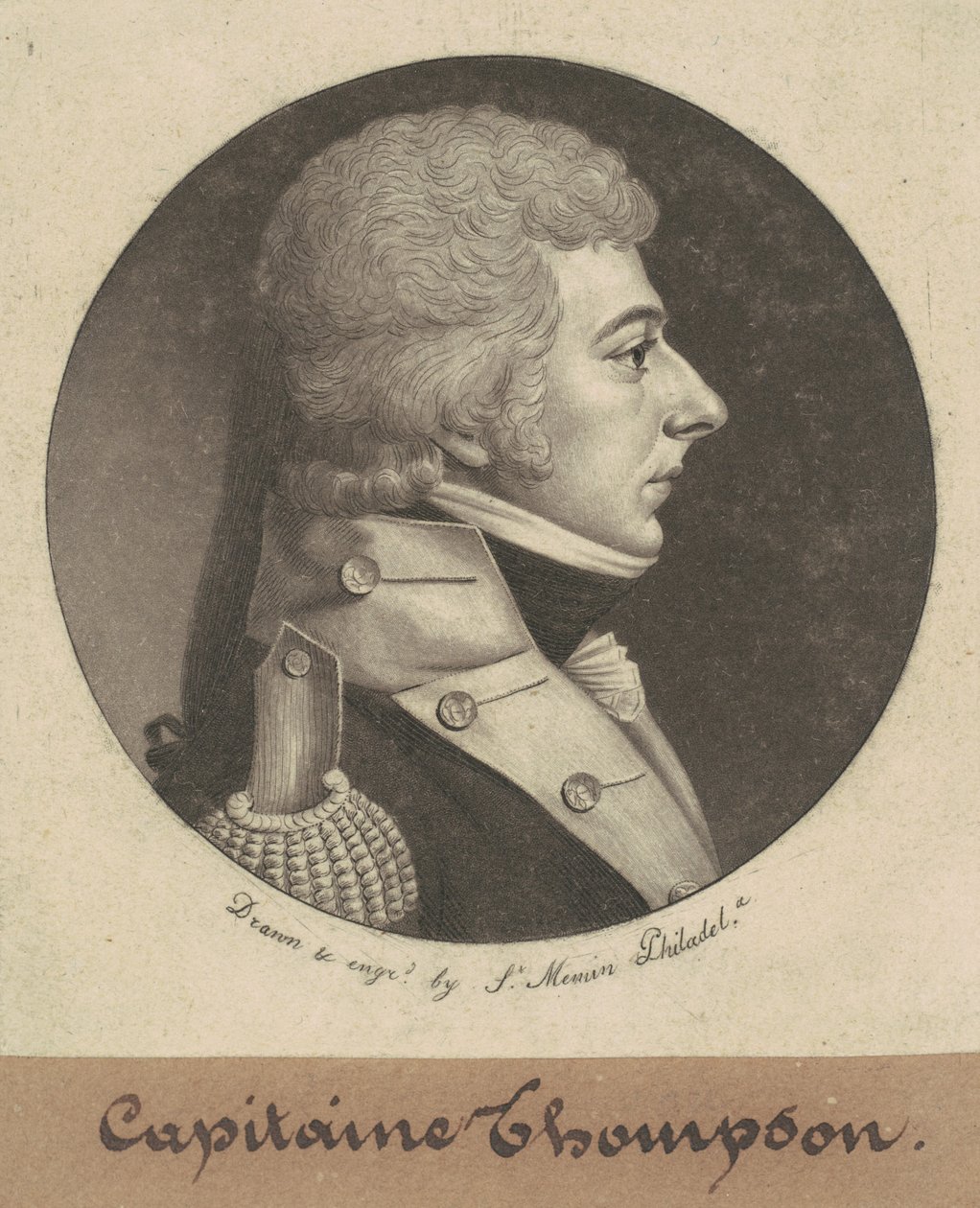 James Thompson by Charles B. J. Févret de Saint Mémin