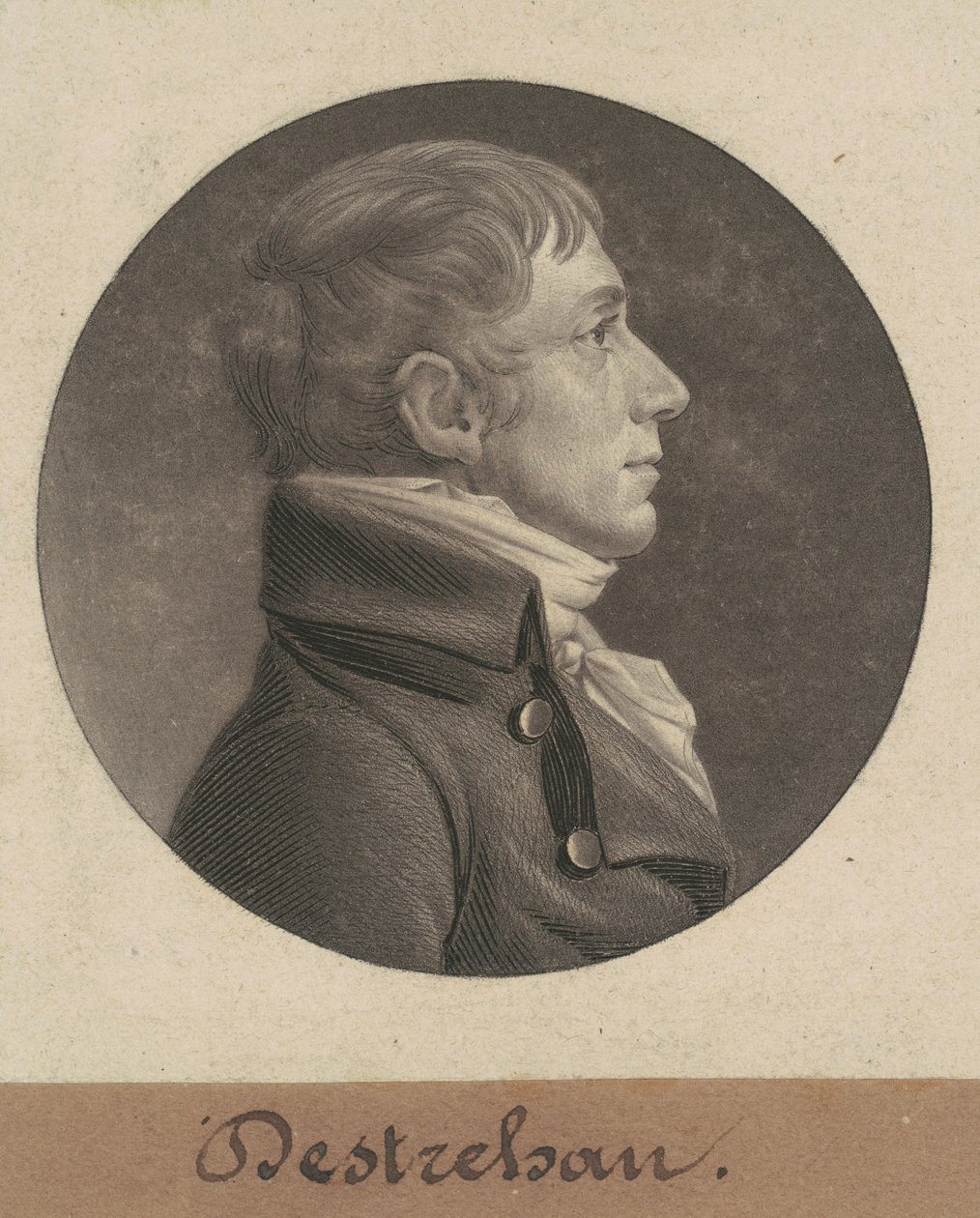 Jean Noel Destréhan by Charles B. J. Févret de Saint Mémin