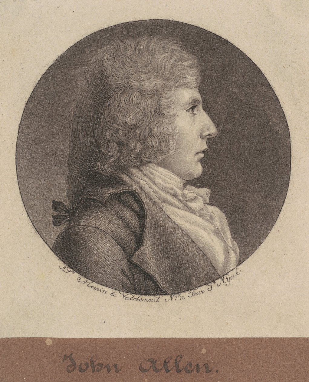 John Allen by Charles B. J. Févret de Saint Mémin