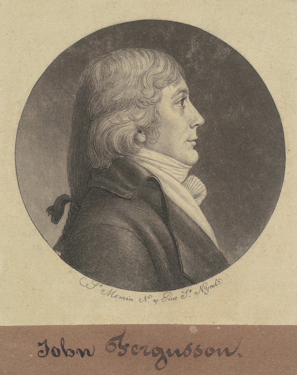 John Ferguson by Charles B. J. Févret de Saint Mémin