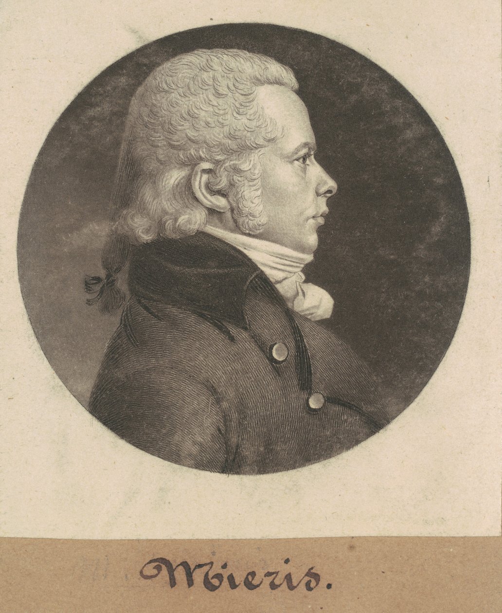 Mieris by Charles B. J. Févret de Saint Mémin