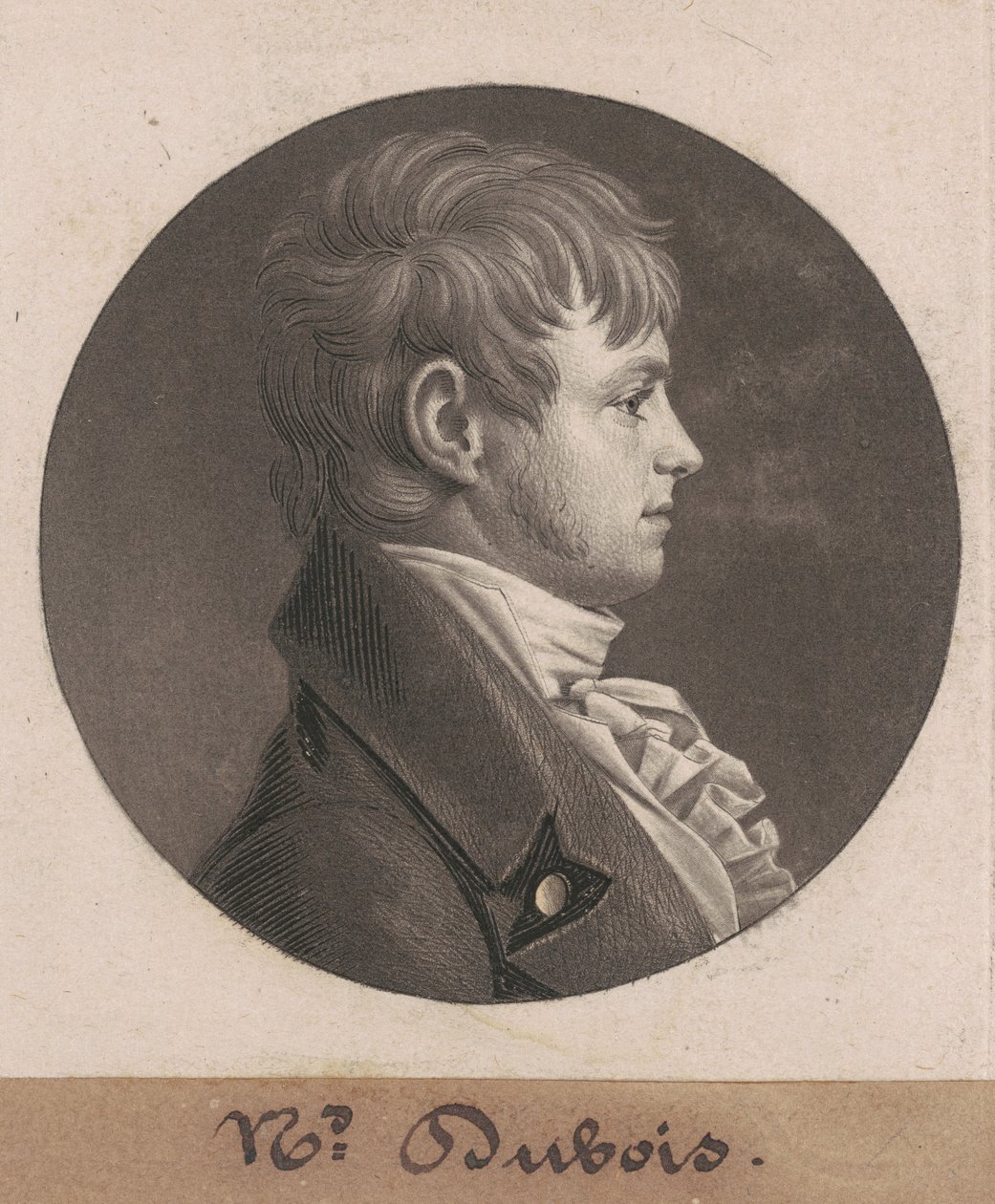 Nicholas DuBois by Charles B. J. Févret de Saint Mémin