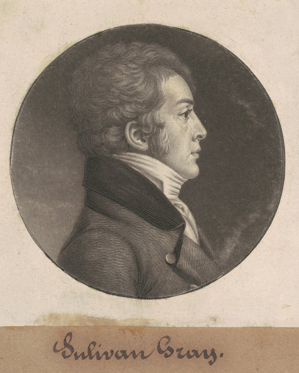 Sulivan Gray by Charles B. J. Févret de Saint Mémin