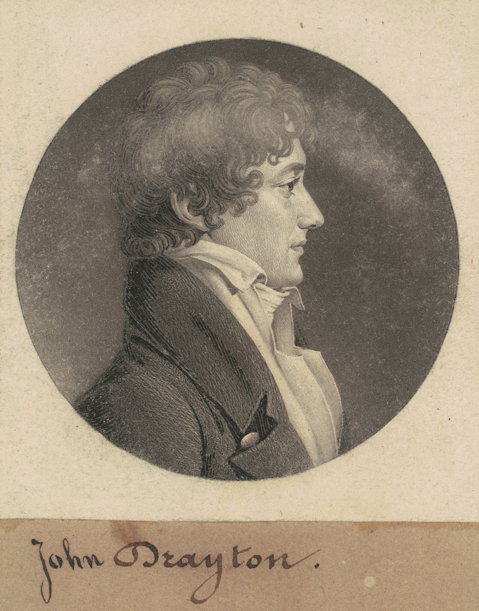 William Drayton by Charles B. J. Févret de Saint Mémin