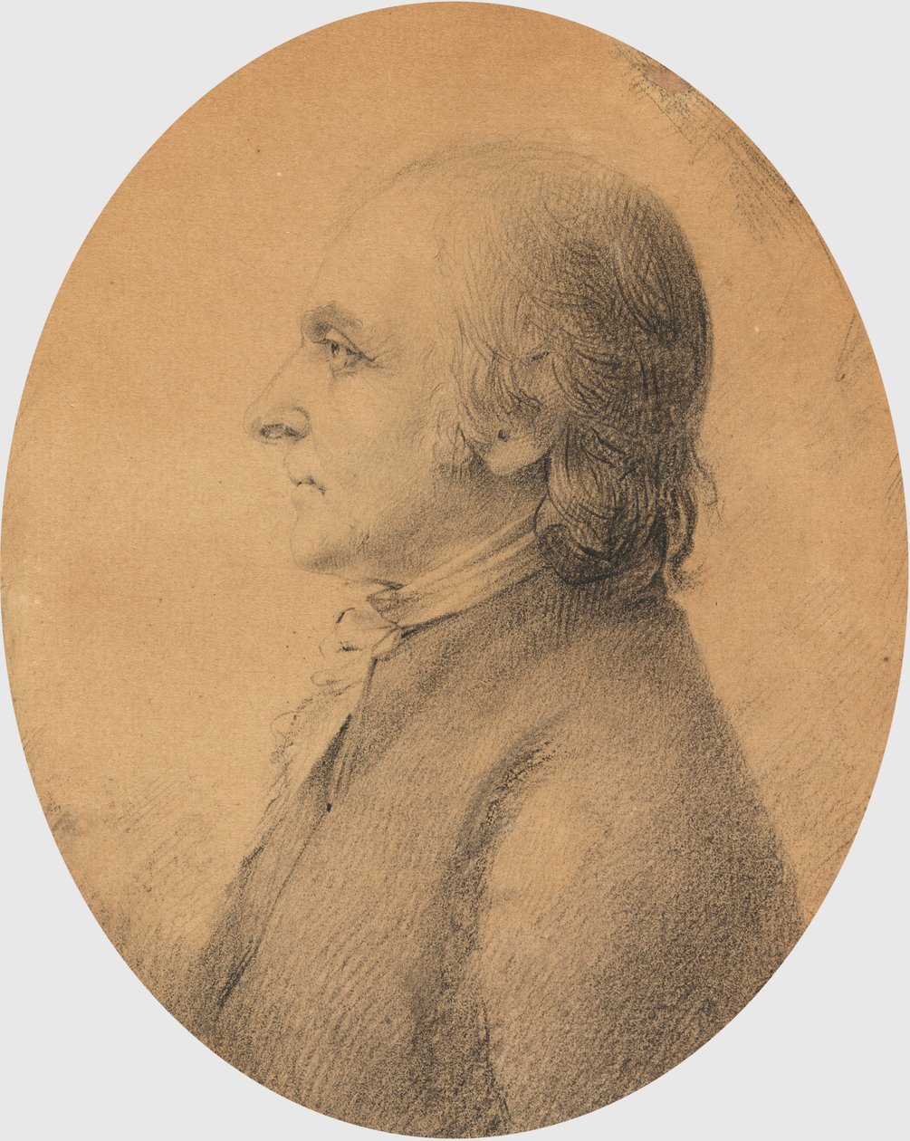 Charles Willson Peale by Charles Balthazar Julien Févret de Saint-Mémin