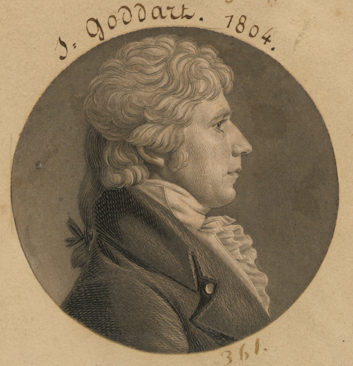 James Campbell by Charles Balthazar Julien Févret de Saint-Mémin