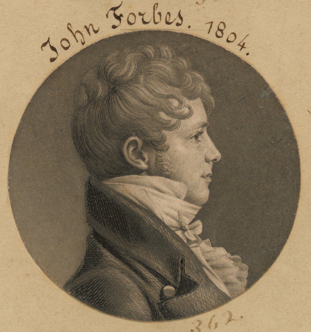 John Goddard by Charles Balthazar Julien Févret de Saint-Mémin