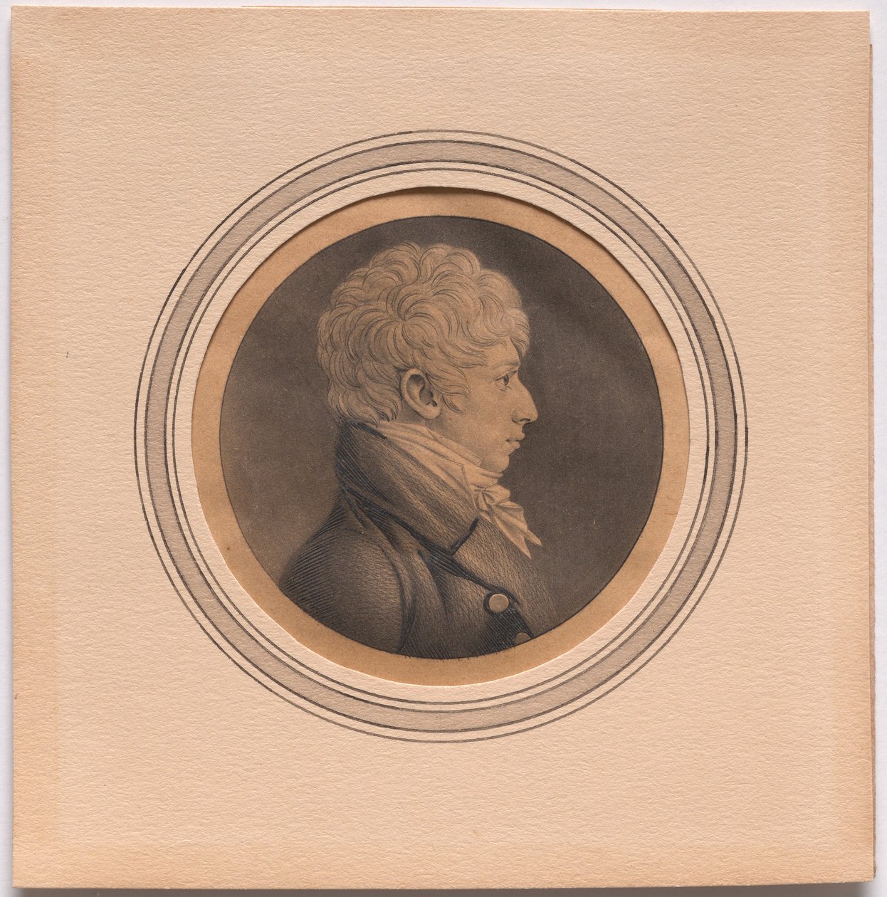M. de Rochemont by Charles Balthazar Julien Févret de Saint-Mémin