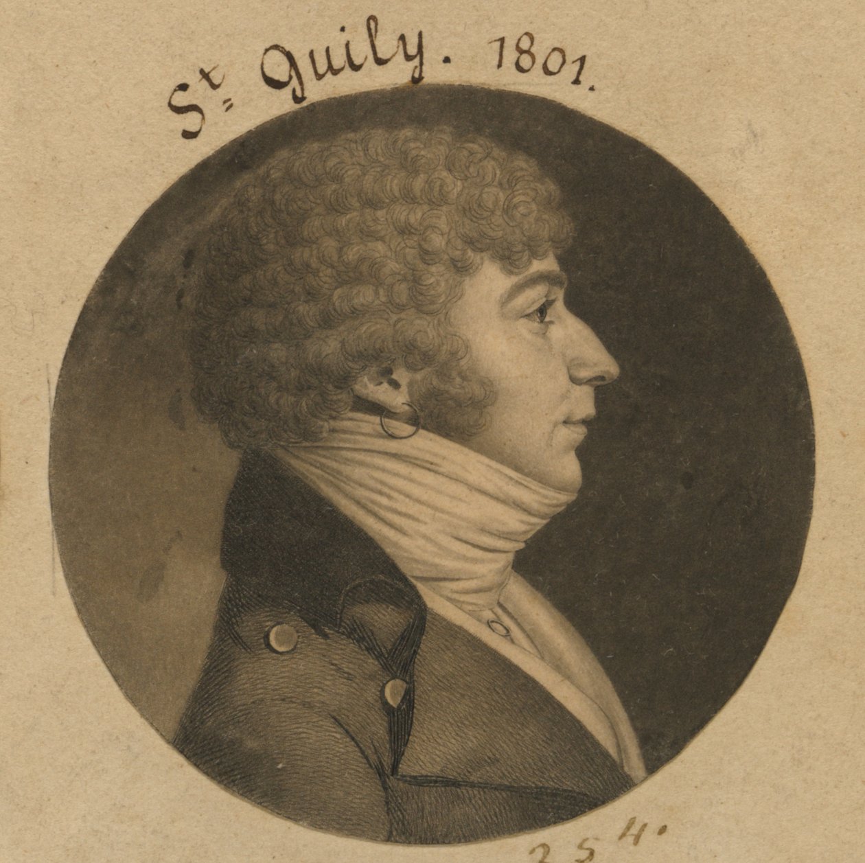 St. Guily by Charles Balthazar Julien Févret de Saint-Mémin