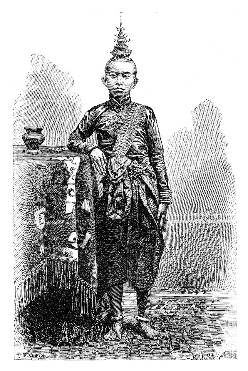Cambojan, Eldest Son of Narodom, 1895 by Charles Barbant