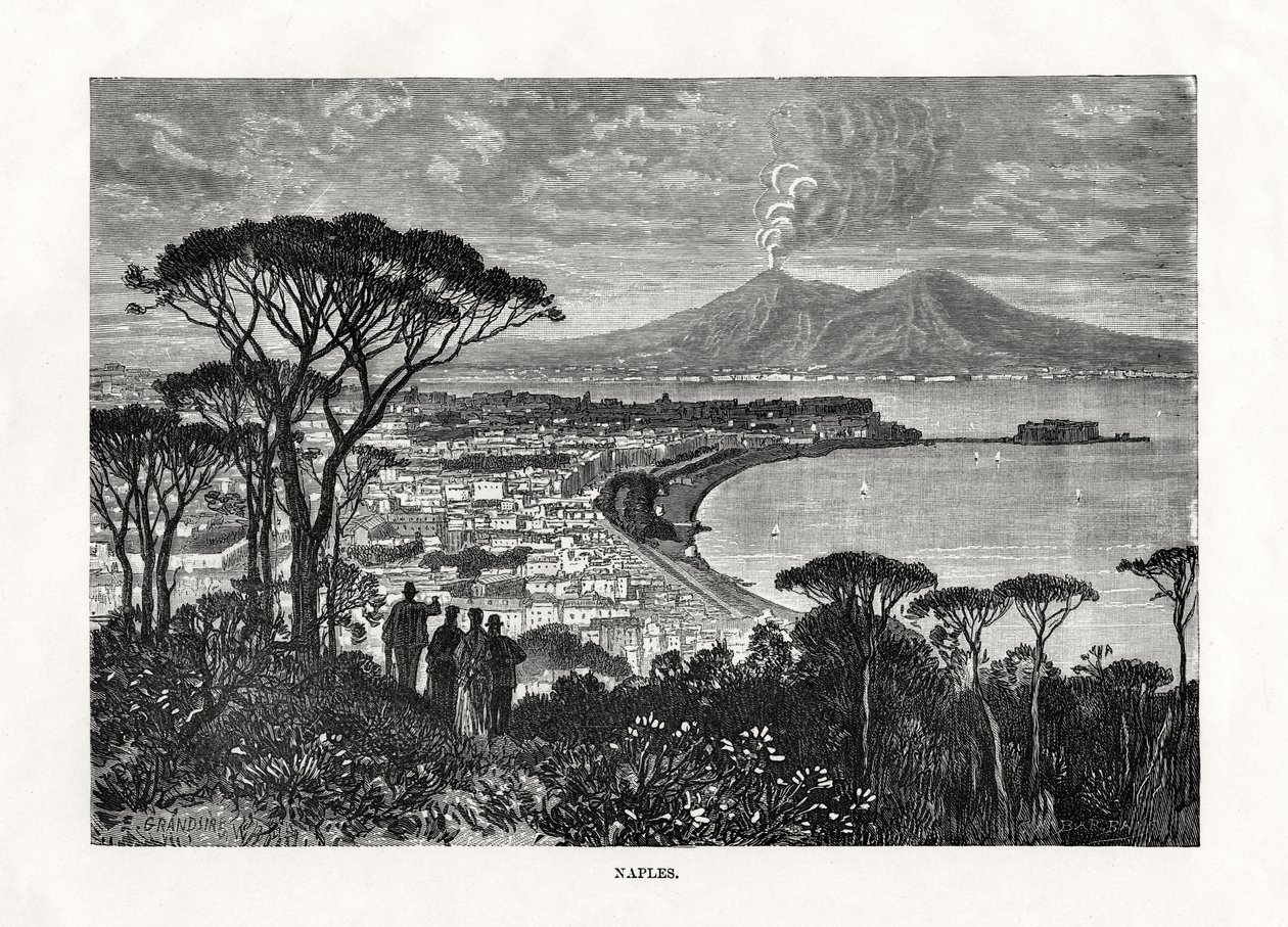Naples, Italy by Charles Barbant