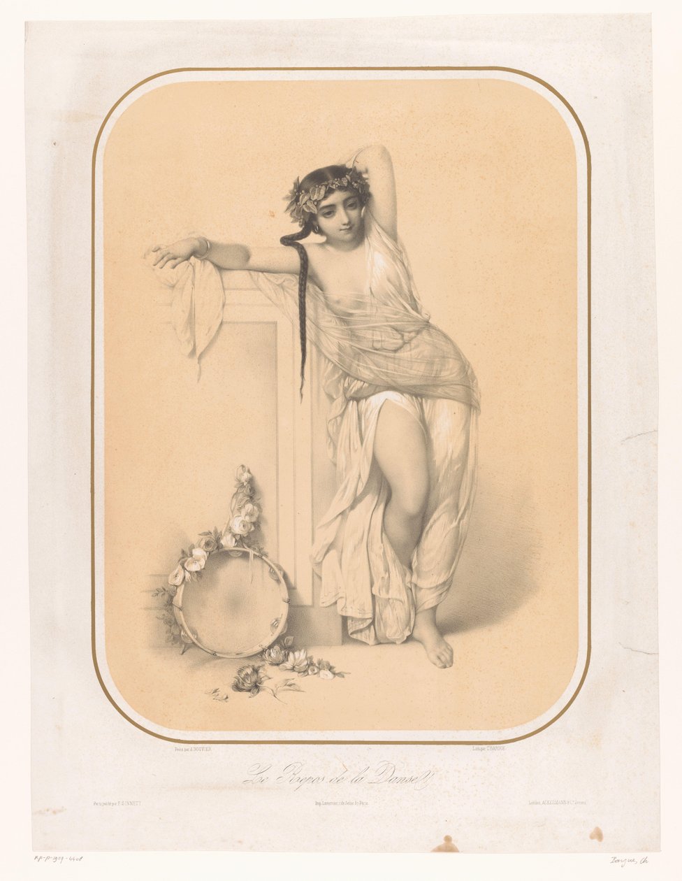 Venus Feels the Arrowhead of Cupid (Four Representations of Love) by Charles Bargue