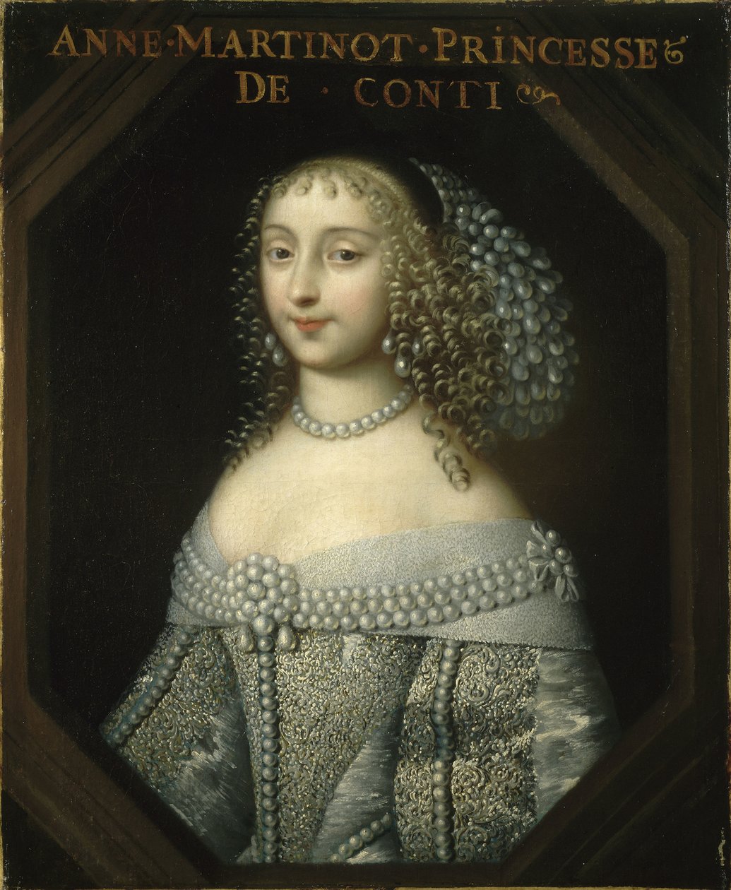 Anne Marie Martinozzi, Princess of Conti by Charles Beaubrun