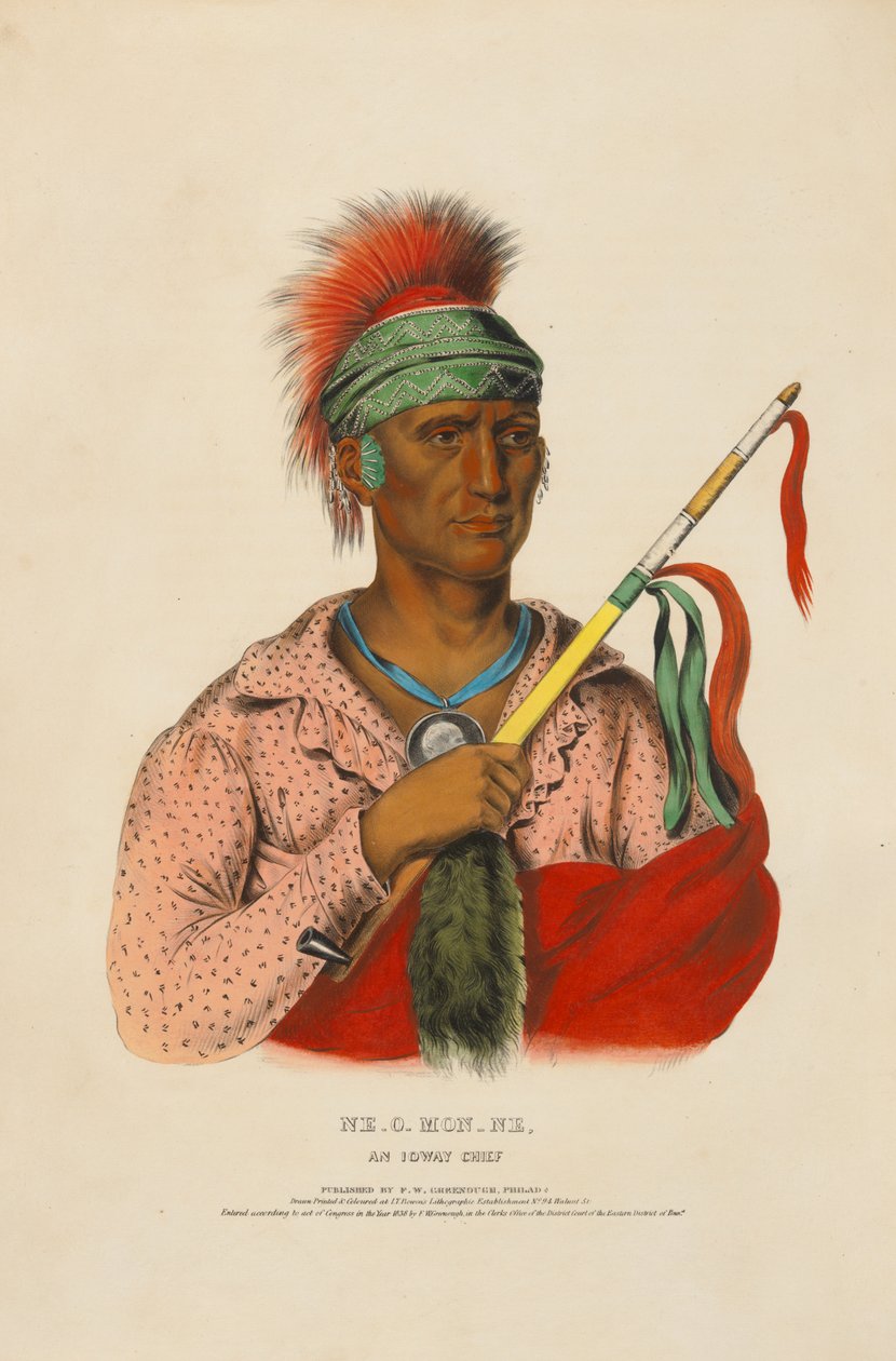 Ne-o-mon-ne - An Ioway Chief by Charles Bird King
