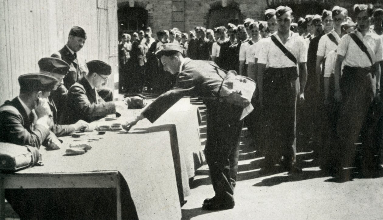 Pay-day Marks-off Life in the Royal Air Force at Regular Intervals by Charles Brown