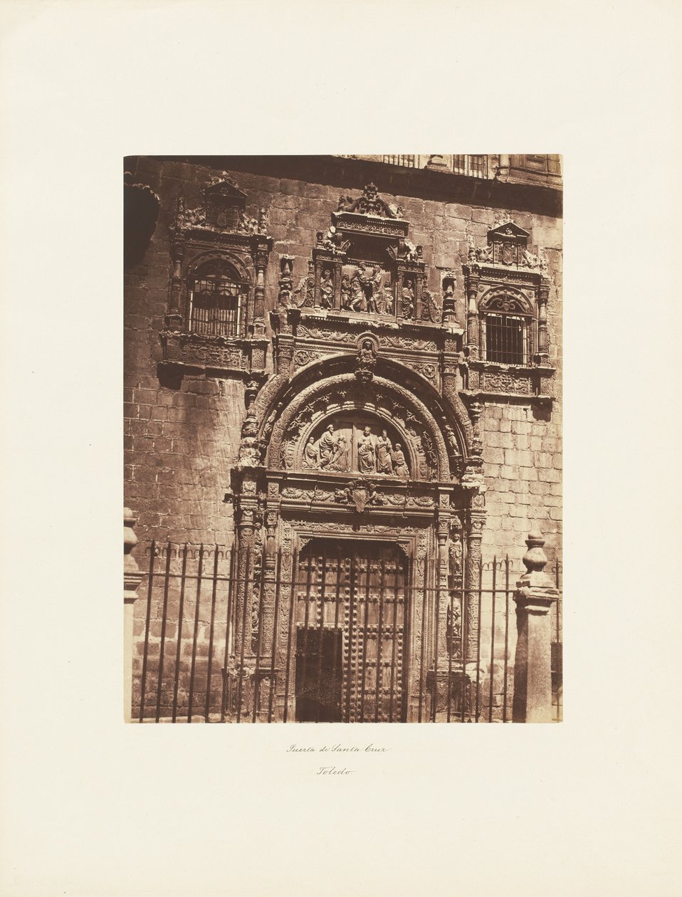 Puerta de Santa Cruz, Toledo by Charles Clifford
