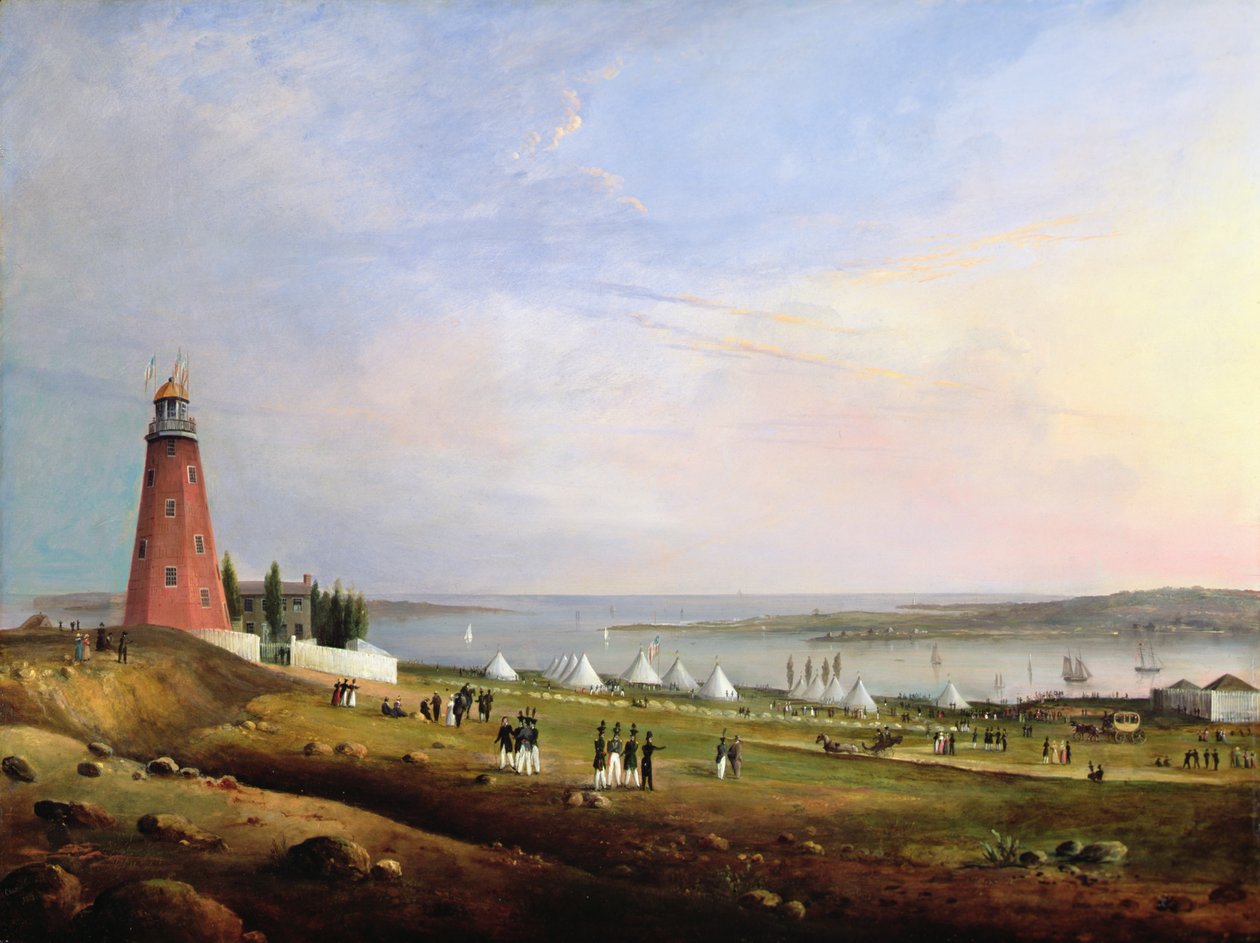 Entertainment of the Boston Rifle Rangers by the Portland Rifle Club in Portland by Charles Codman