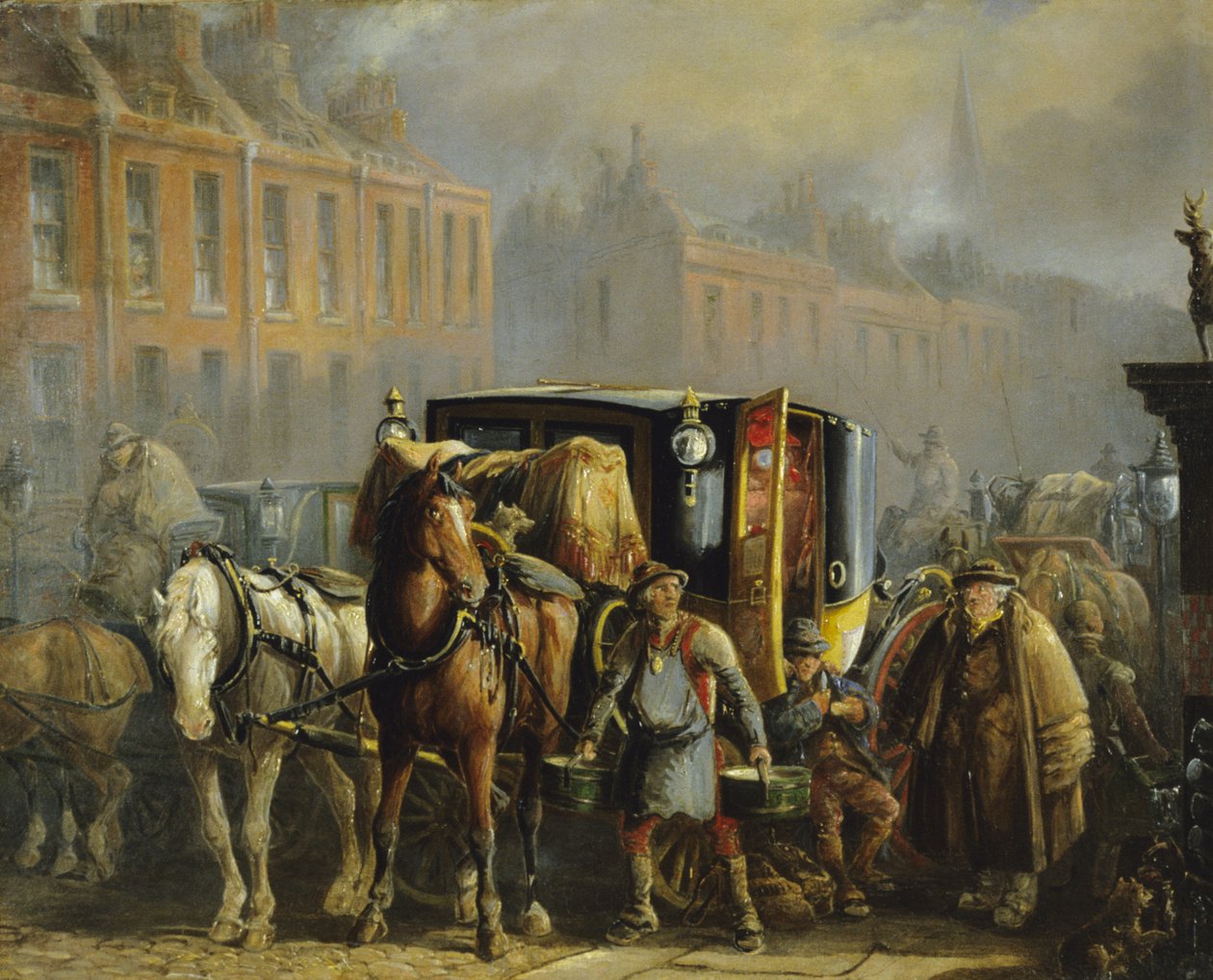 A London Cab by Charles Cooper Henderson