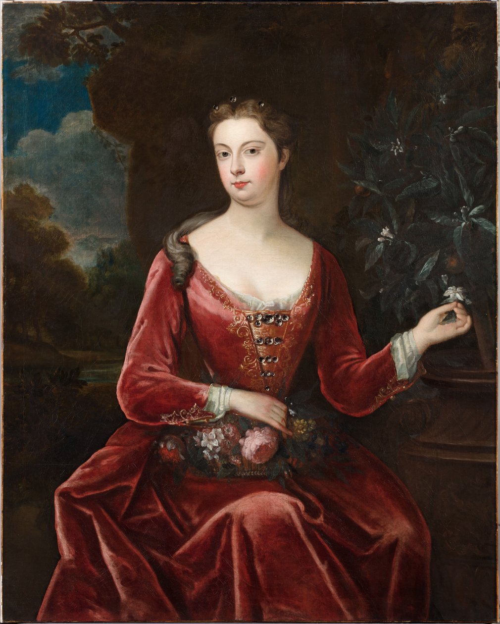 Portrait of Mary Thynne, Lady Brooke by Charles D