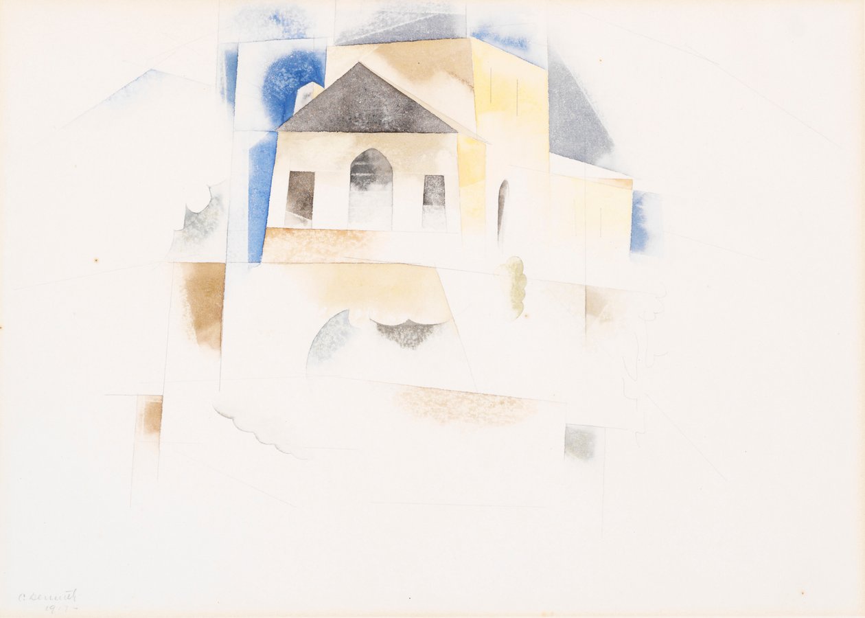 Bermuda: Houses by Charles Demuth
