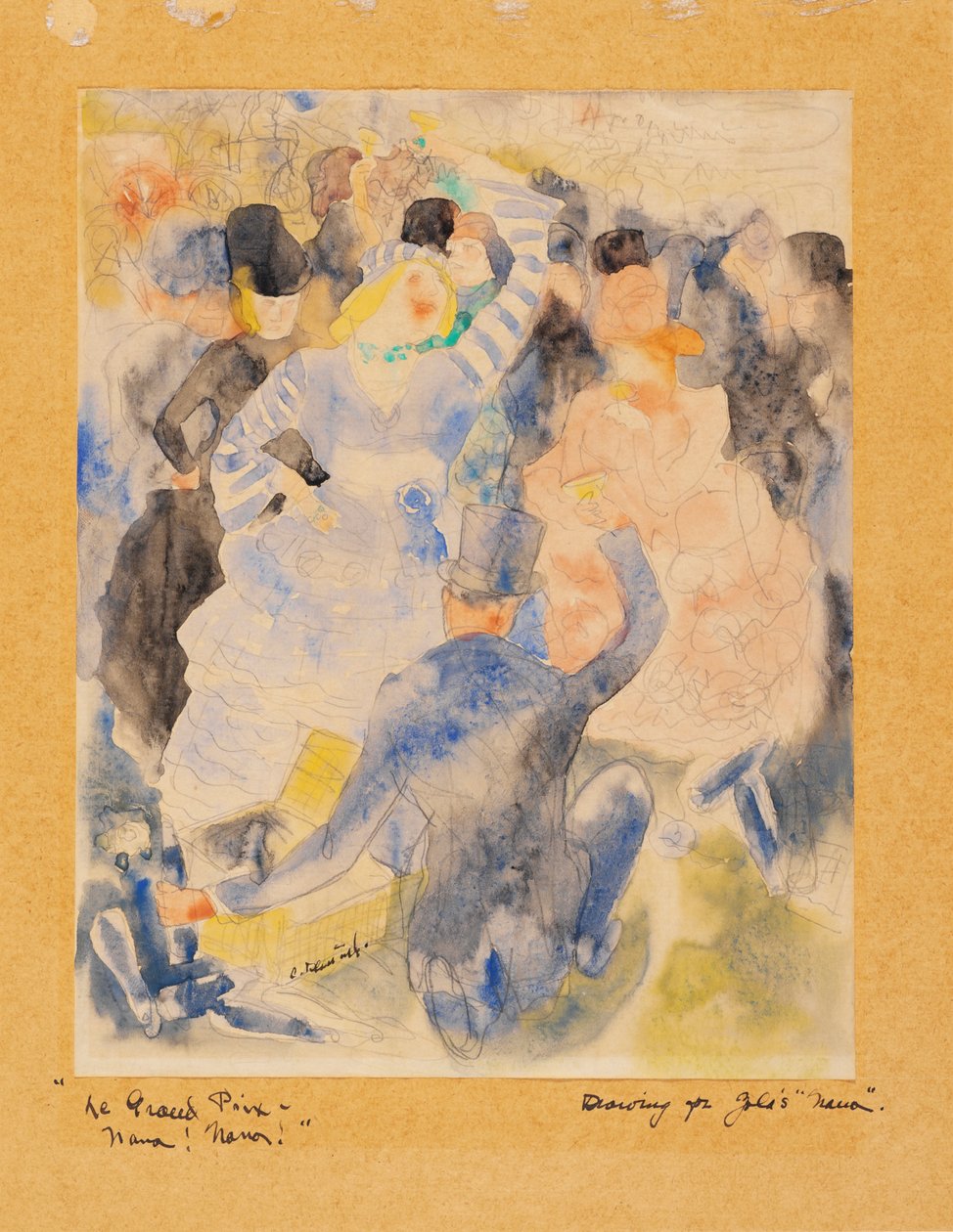 Nana at the Races by Charles Demuth
