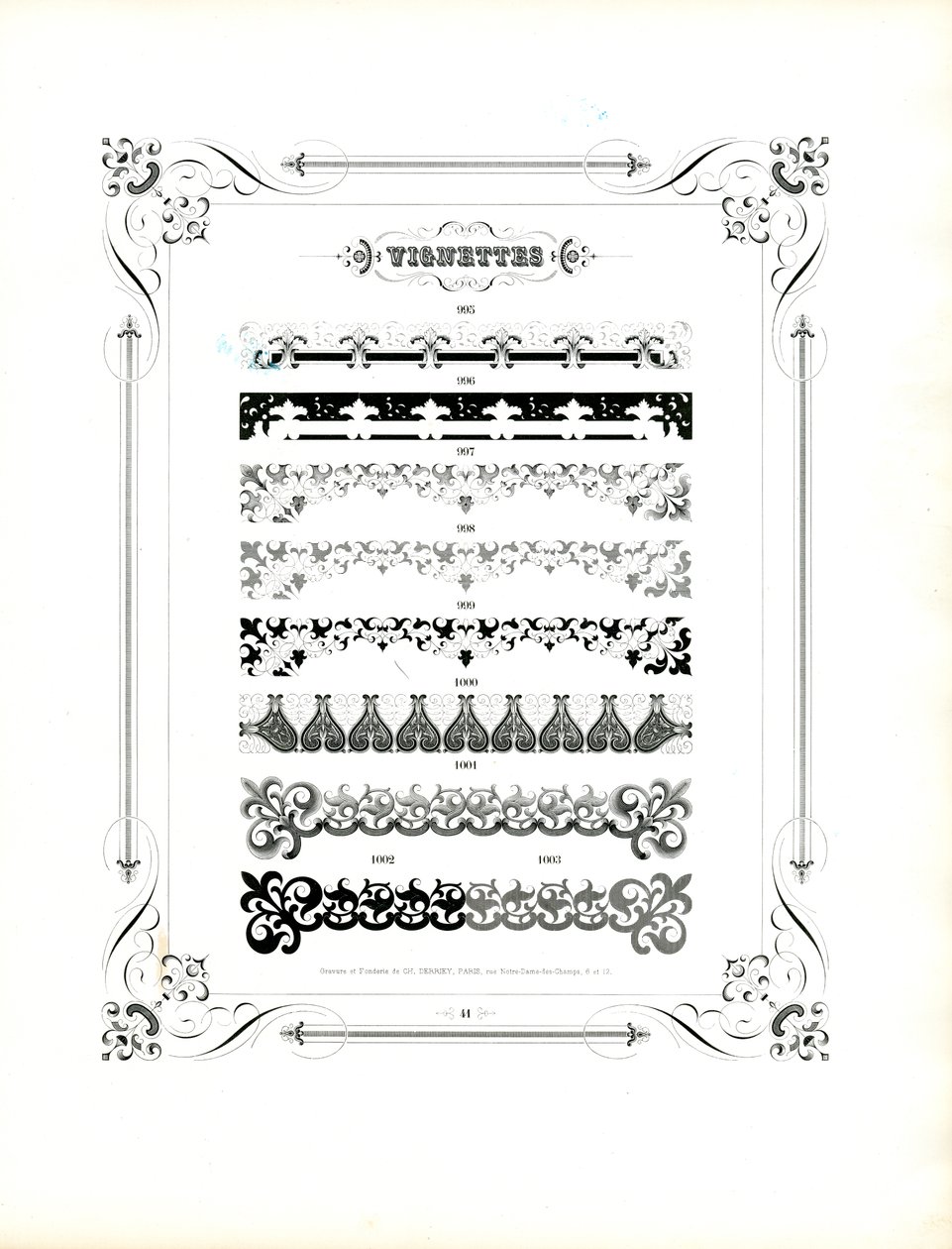 Ornamental Borders and Decorative Rules by Charles Derriey