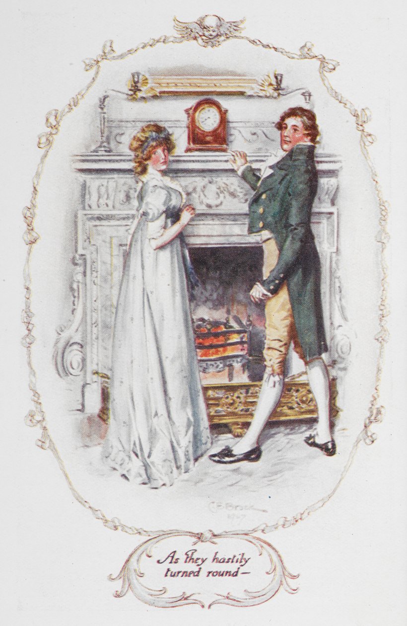 As they hastily turned round, illustration from 